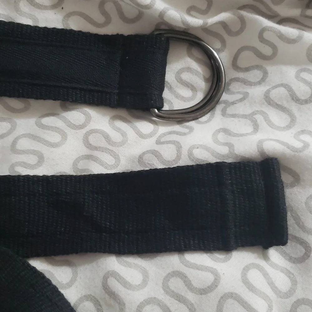 Cool Black Army Military Canvas Belt